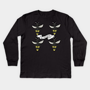 Save The Bees Kids Long Sleeve T-Shirt